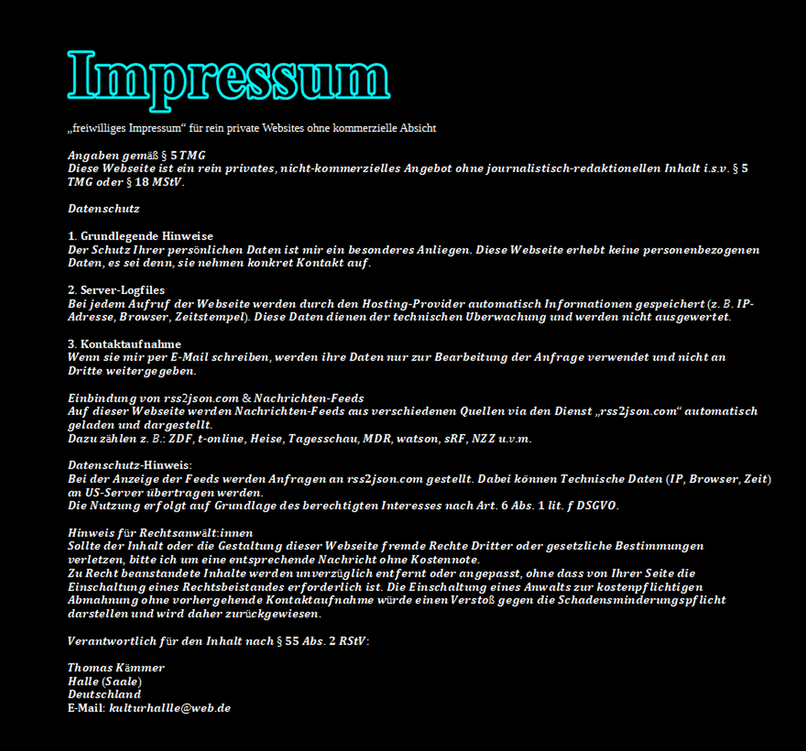 Impressum